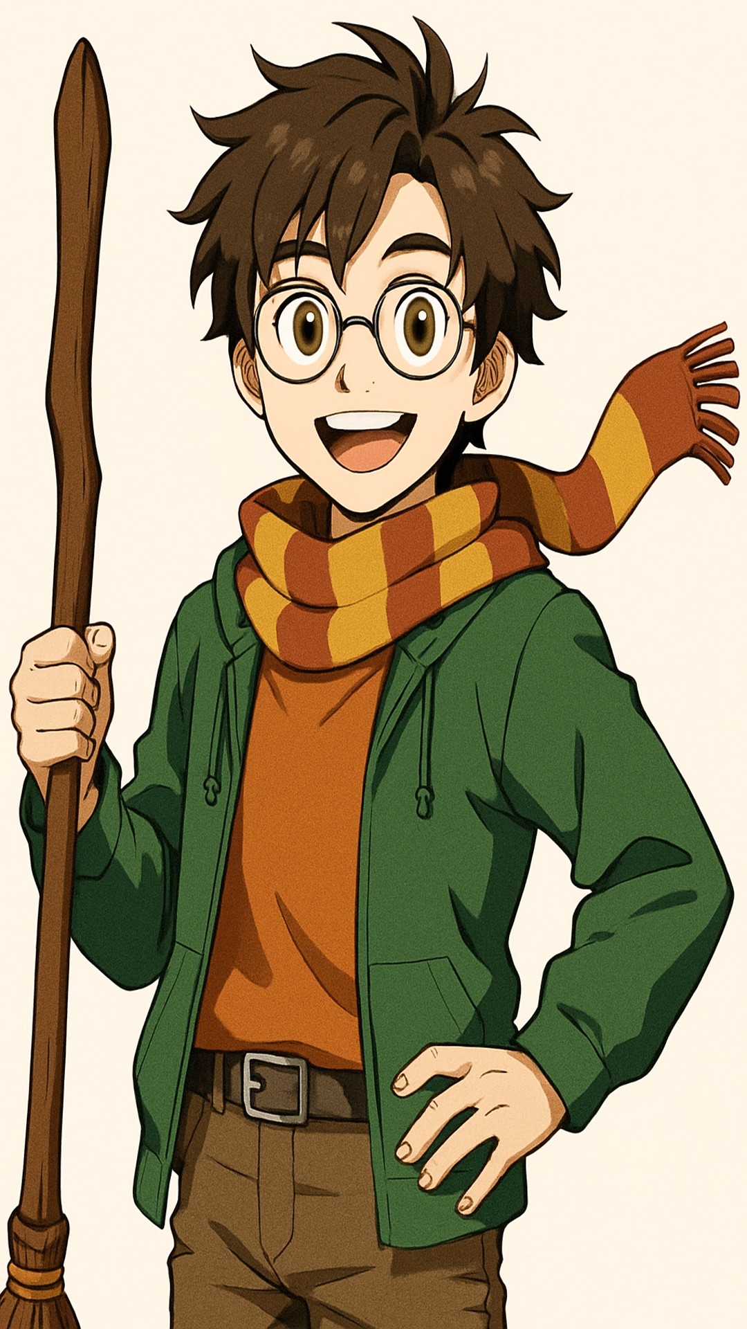 Harry teach Hermione Flying